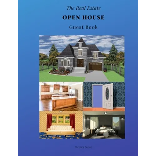 The Real Estate Open House Guest Book