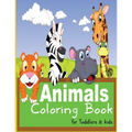 Animals coloring book for Toddlers and kids: Children Activity Book for Kids Ages 2-4, 4-8, Great Gift for Boys and Girls