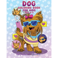Dog Coloring Book for Kids Ages 4-8: Cute and Adorable Cartoon Dogs and Puppies