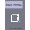 What the Tariff Means to American Industries