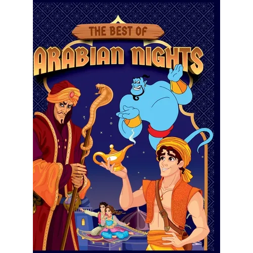 The Best of Arabian Nights: English Short Stories with Colourful PicturesStory Book for KidsBedtime Children Story Book