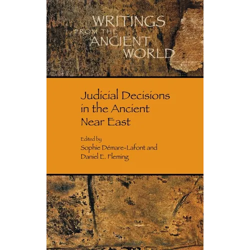 Judicial Decisions in the Ancient Near East