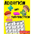 Addition and Subtraction Kindergarten: Learn to Add and Subtract Practice Workbook - Beginner Math Drills - Kindergarten - 1st Grade Workbook Age 5-7