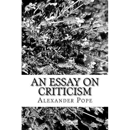 An Essay on Criticism