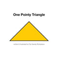 One Pointy Triangle