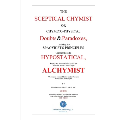 The Skeptical Chymist