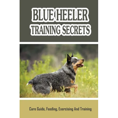 Blue Heeler Training Secrets: Care Guide, Feeding, Exercising And Training: Blue Heeler Breed Information