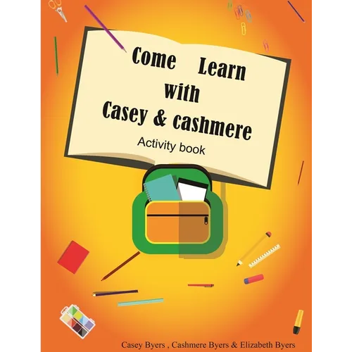 Come Learn With Casey & Cashmere Activity Book!