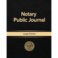Notary Public Journal Large Entries