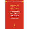 Fundamentals of Surface Mechanics: With Applications
