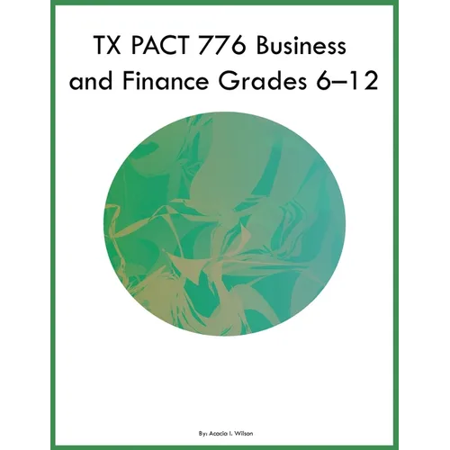 TX PACT 776 Business and Finance Grades 6-12