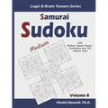 Samurai Sudoku: 500 Medium Sudoku Puzzles Overlapping into 100 Samurai Style