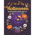 Halloween activity books for kids: Coloring, Dot To Dot, Mazes, Word Search, shadow matching