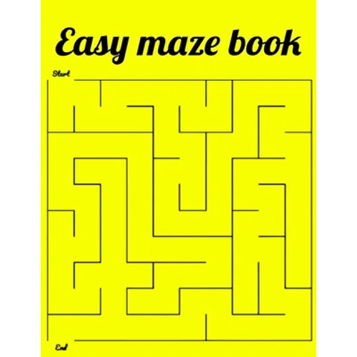 Easy maze book