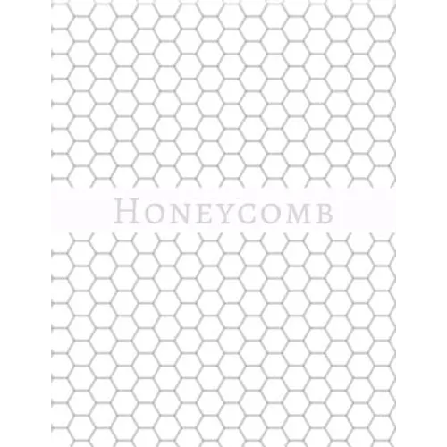 Honeycomb: Hex paper (or honeycomb paper), This large hexagons measure .5" per side.100 pages, 8.5 x 11.GET YOUR GAME ON: -)
