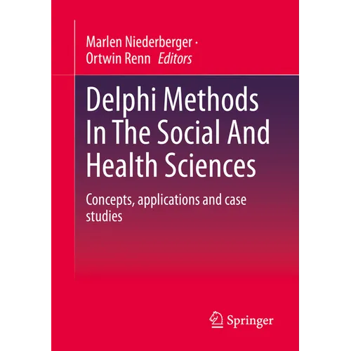 Delphi Methods in the Social and Health Sciences: Concepts, Applications and Case Studies