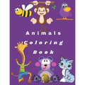 Animals Coloring Book: Animals Coloring Book For Kids 100 pages