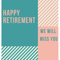 Happy Retirement Guest Book (Hardcover): Guestbook for retirement, message book, memory book, keepsake, retirement book for signing