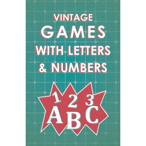 Vintage Games with Letters and Numbers