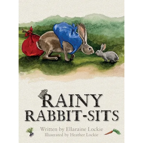 Rainy Rabbit-Sits