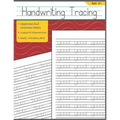 Handwriting Tracing: First Easy Words Handwriting Practice for Kids