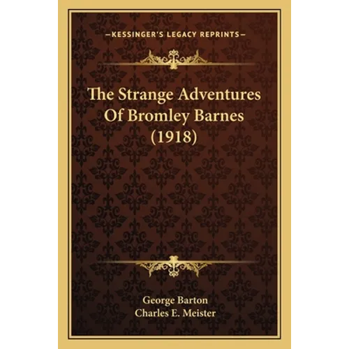 The Strange Adventures Of Bromley Barnes (1918)