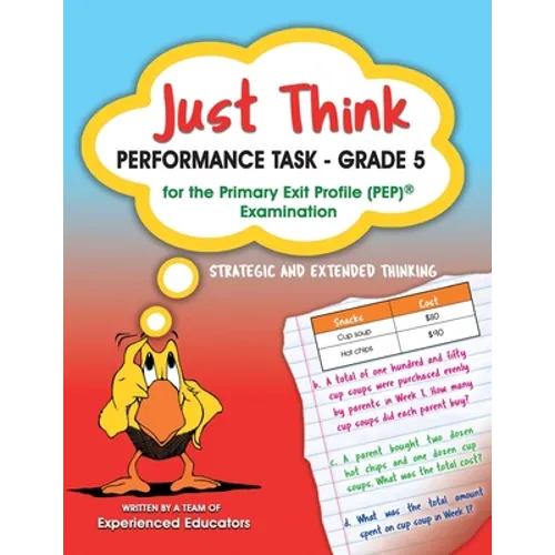 Just Think Performance Task - Grade 5 for the Primary Exit Profile (PEP) Examination