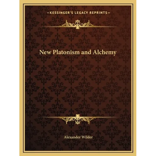 New Platonism and Alchemy