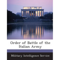 Order of Battle of the Italian Army