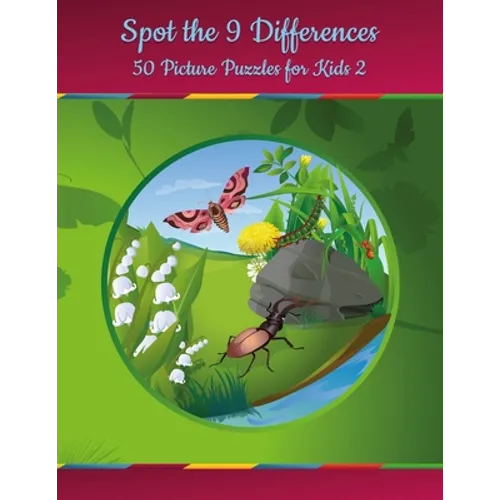 Spot the 9 Differences - 50 Picture Puzzles for Kids 2