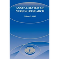 Annual Review of Nursing Research, Volume 3, 1985