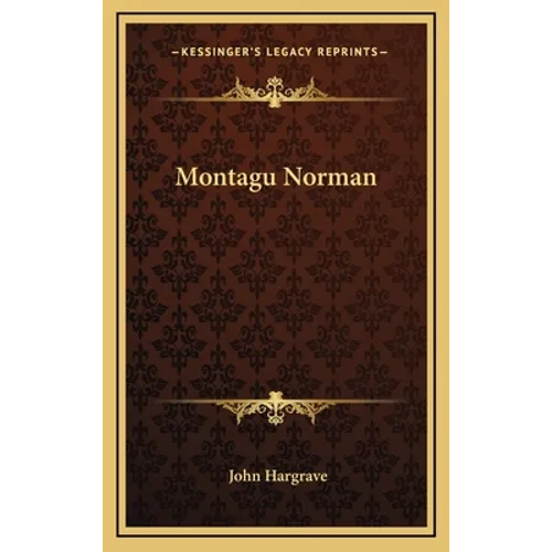 Montagu Norman