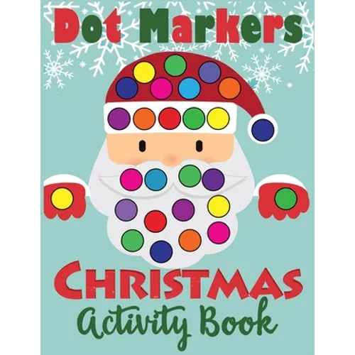 Dot Markers Christmas Activity Book
