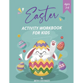 Pre-K, Kindergarten Easter Activity Workbook for Kids! Ages 3-6