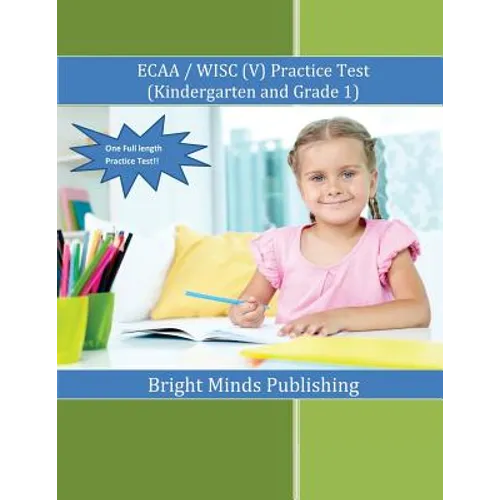 ECAA / WISC(V) Practice Test (Kindergarten & Grade 1)