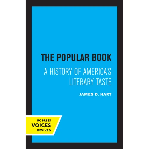 The Popular Book: A History of America's Literary Taste