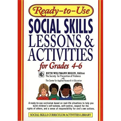 Ready-to-Use Soc. Skills Lessons Gr. 4-6