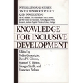 Knowledge for Inclusive Development