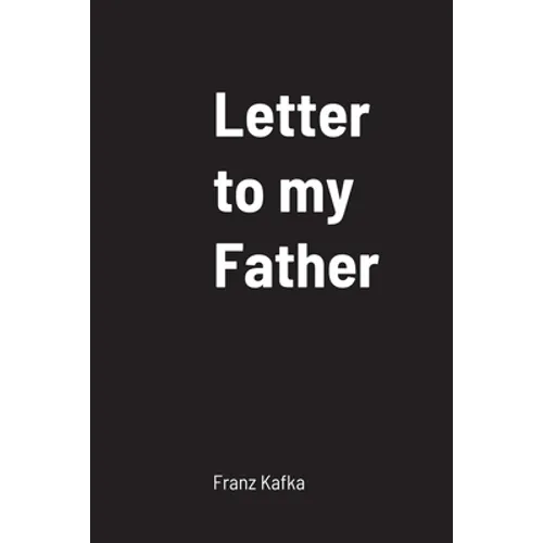 Letter to my Father