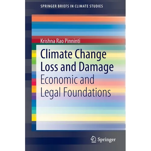 Climate Change Loss and Damage: Economic and Legal Foundations