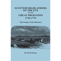 Scottish Highlanders on the Eve of the Great Migration, 1725-1775. the People of the Hebrides