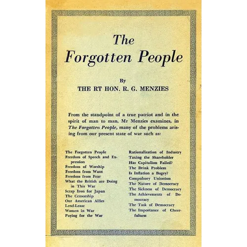 The Forgotten People