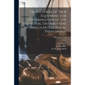 Translation of "new Equipment for Determination of the Statistical Distributions of Irregular Electrical Phenomena"; NBS Report 5529