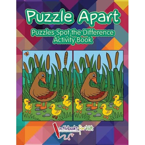 Puzzle Apart: Puzzles Spot the Difference Activity Book