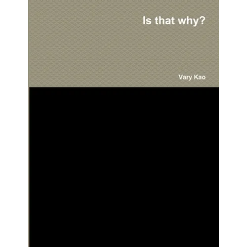 Is that why?