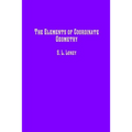 The Elements of Coordinate Geometry