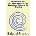 Mathematical Foundation of the Quantum Theory of Gravity