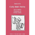 Journal of the Early Book Society: For the Study of Manuscripts and Printing History