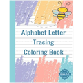 Alphabet Letter Tracing Coloring Book: Handwriting Practice Workbook For Pre K, Kindergarten and Kids Ages 3-5