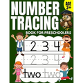 Number Tracing Book for Preschoolers: Trace Numbers Practice Workbook & Math Activity Book (Pre K, Kindergarten and Kids Aged 3-5)